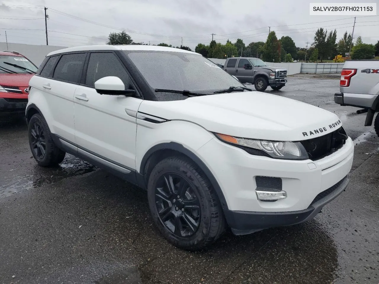 2015 Land Rover Range Rover Evoque Prestige Premium VIN: SALVV2BG7FH021153 Lot: 72284074