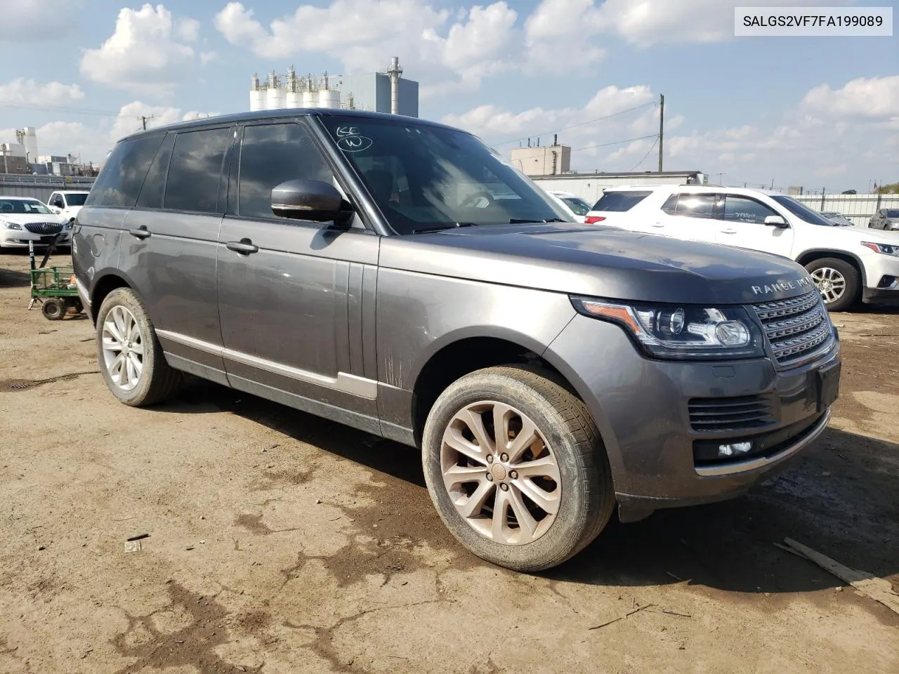 2015 Land Rover Range Rover Hse VIN: SALGS2VF7FA199089 Lot: 72308084