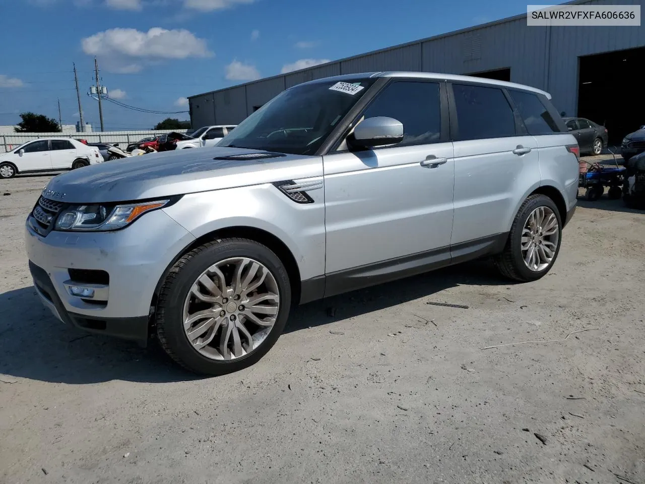 2015 Land Rover Range Rover Sport Hse VIN: SALWR2VFXFA606636 Lot: 72536934