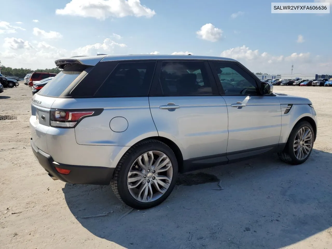 2015 Land Rover Range Rover Sport Hse VIN: SALWR2VFXFA606636 Lot: 72536934