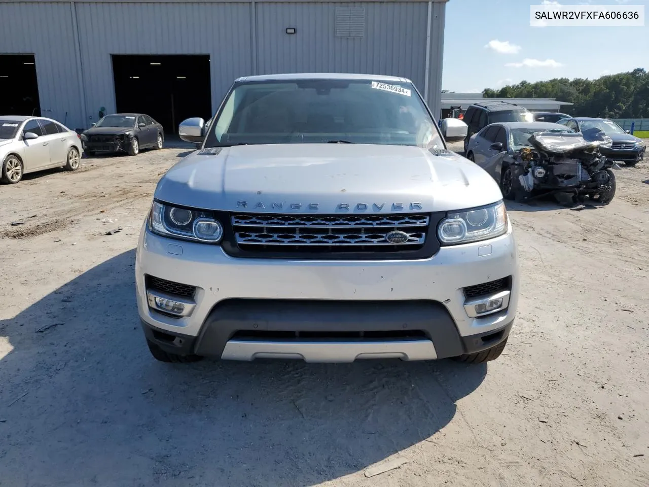 SALWR2VFXFA606636 2015 Land Rover Range Rover Sport Hse