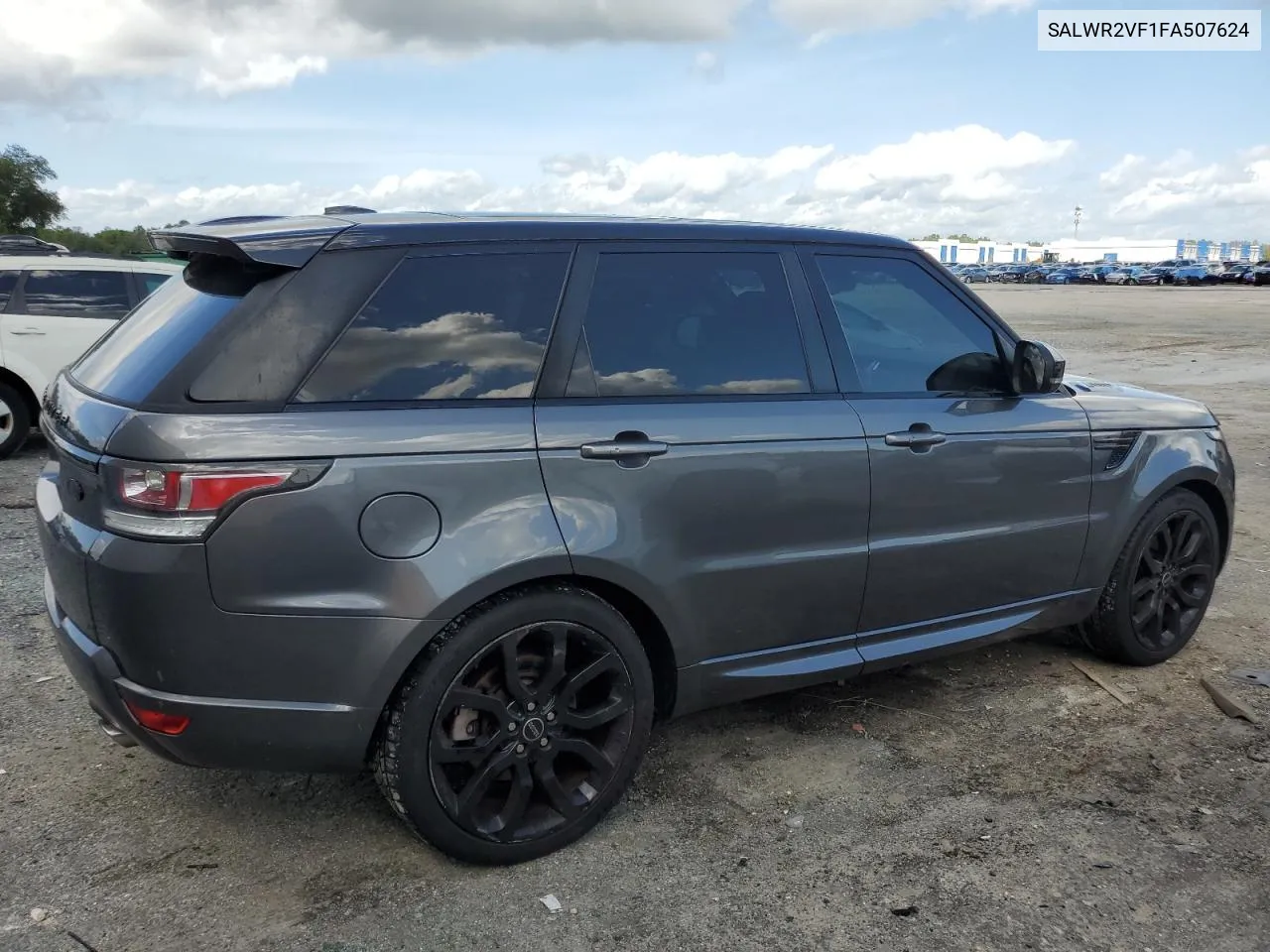 2015 Land Rover Range Rover Sport Hse VIN: SALWR2VF1FA507624 Lot: 73148364