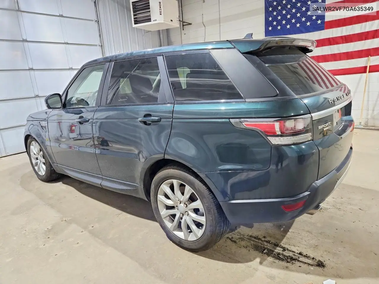 SALWR2VF7GA635349 2016 Land Rover Range Rover Sport Hse