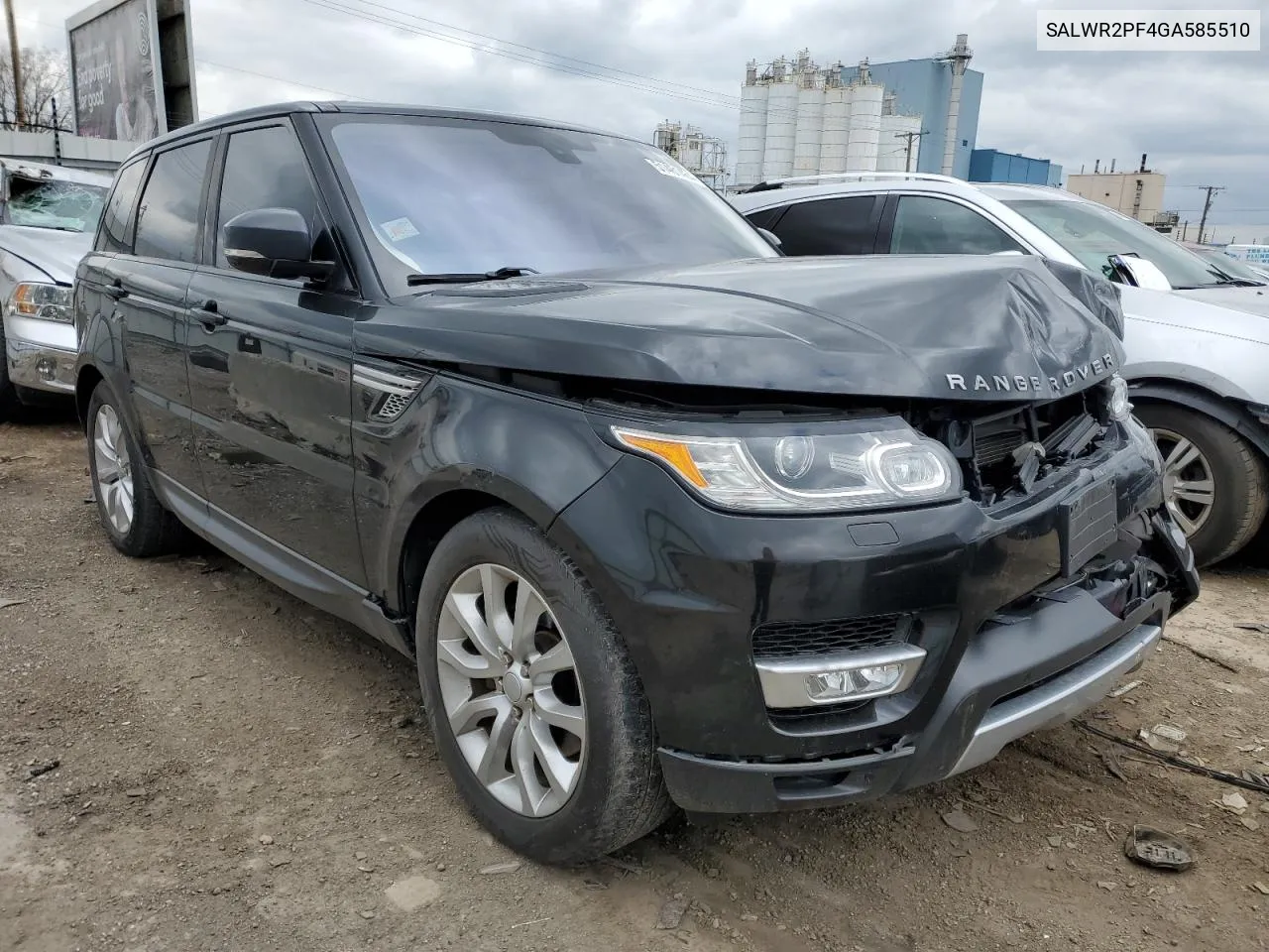 SALWR2PF4GA585510 2016 Land Rover Range Rover Sport Hse