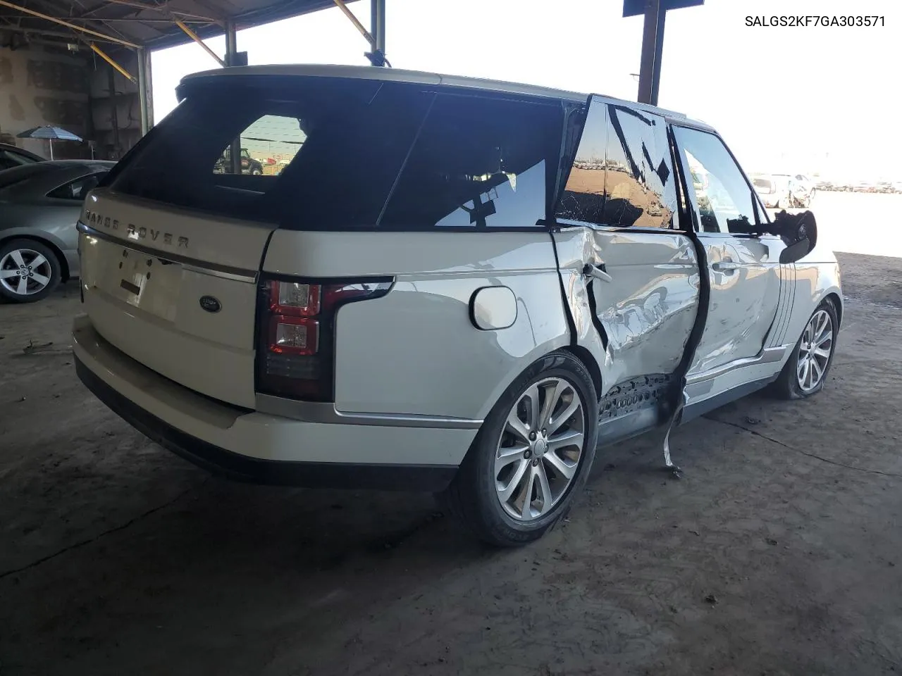 SALGS2KF7GA303571 2016 Land Rover Range Rover Hse