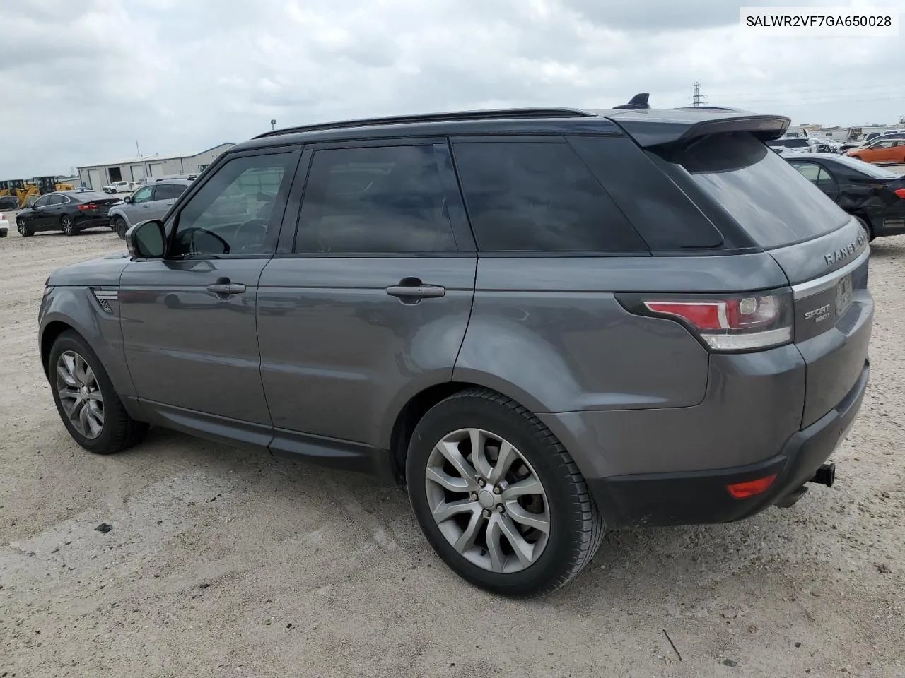 SALWR2VF7GA650028 2016 Land Rover Range Rover Sport Hse