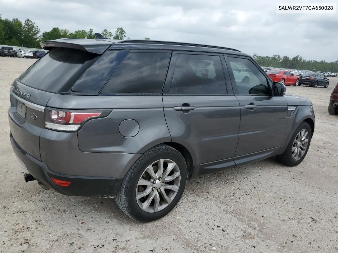 SALWR2VF7GA650028 2016 Land Rover Range Rover Sport Hse