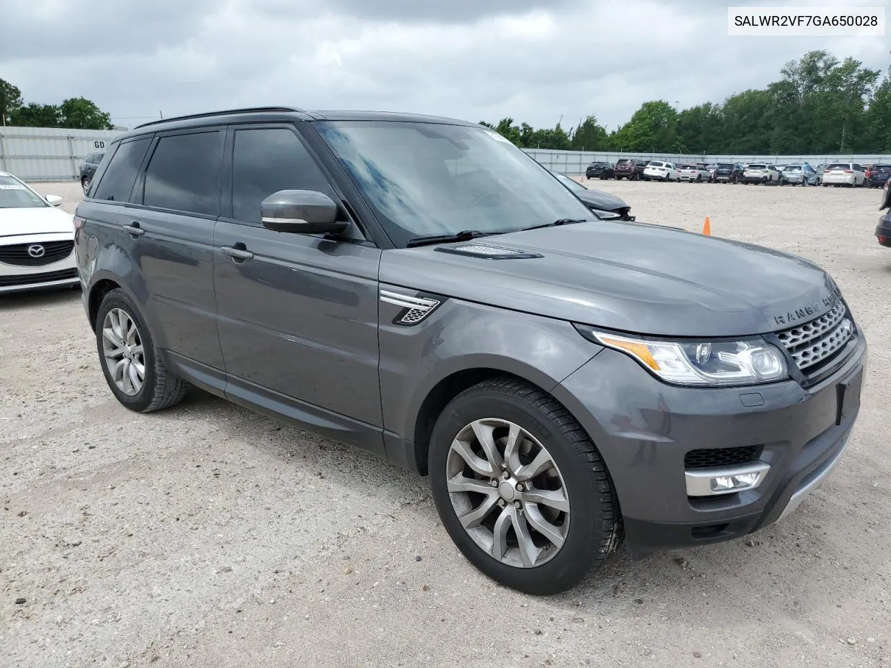 SALWR2VF7GA650028 2016 Land Rover Range Rover Sport Hse