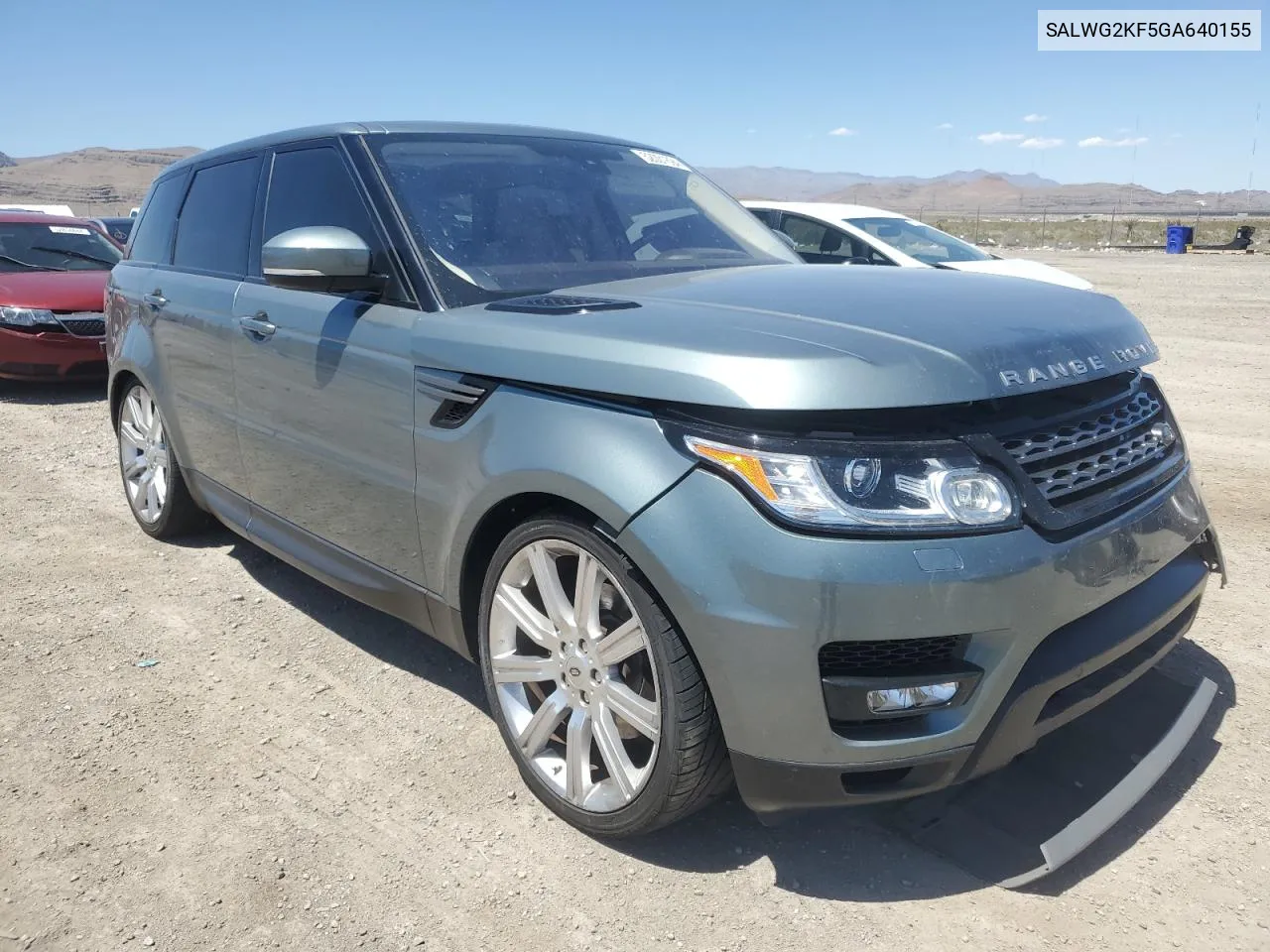 2016 Land Rover Range Rover Sport Se VIN: SALWG2KF5GA640155 Lot: 52001694