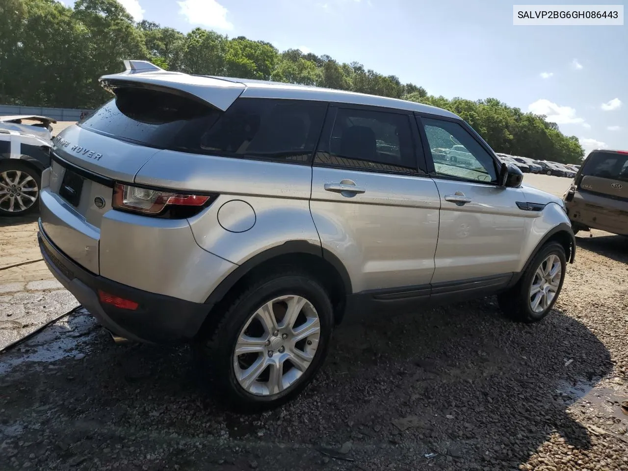 SALVP2BG6GH086443 2016 Land Rover Range Rover Evoque Se