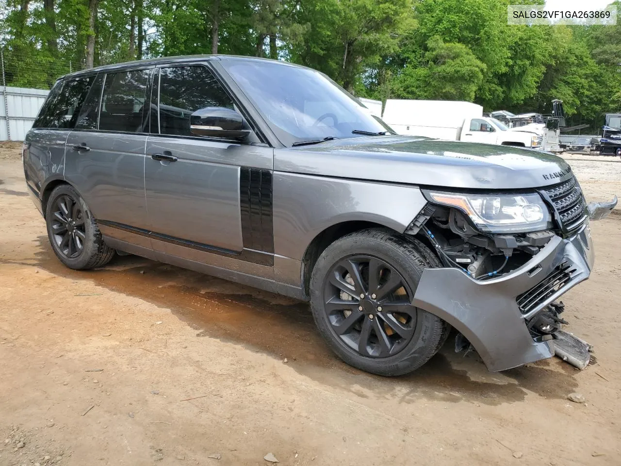 2016 Land Rover Range Rover Hse VIN: SALGS2VF1GA263869 Lot: 52503744