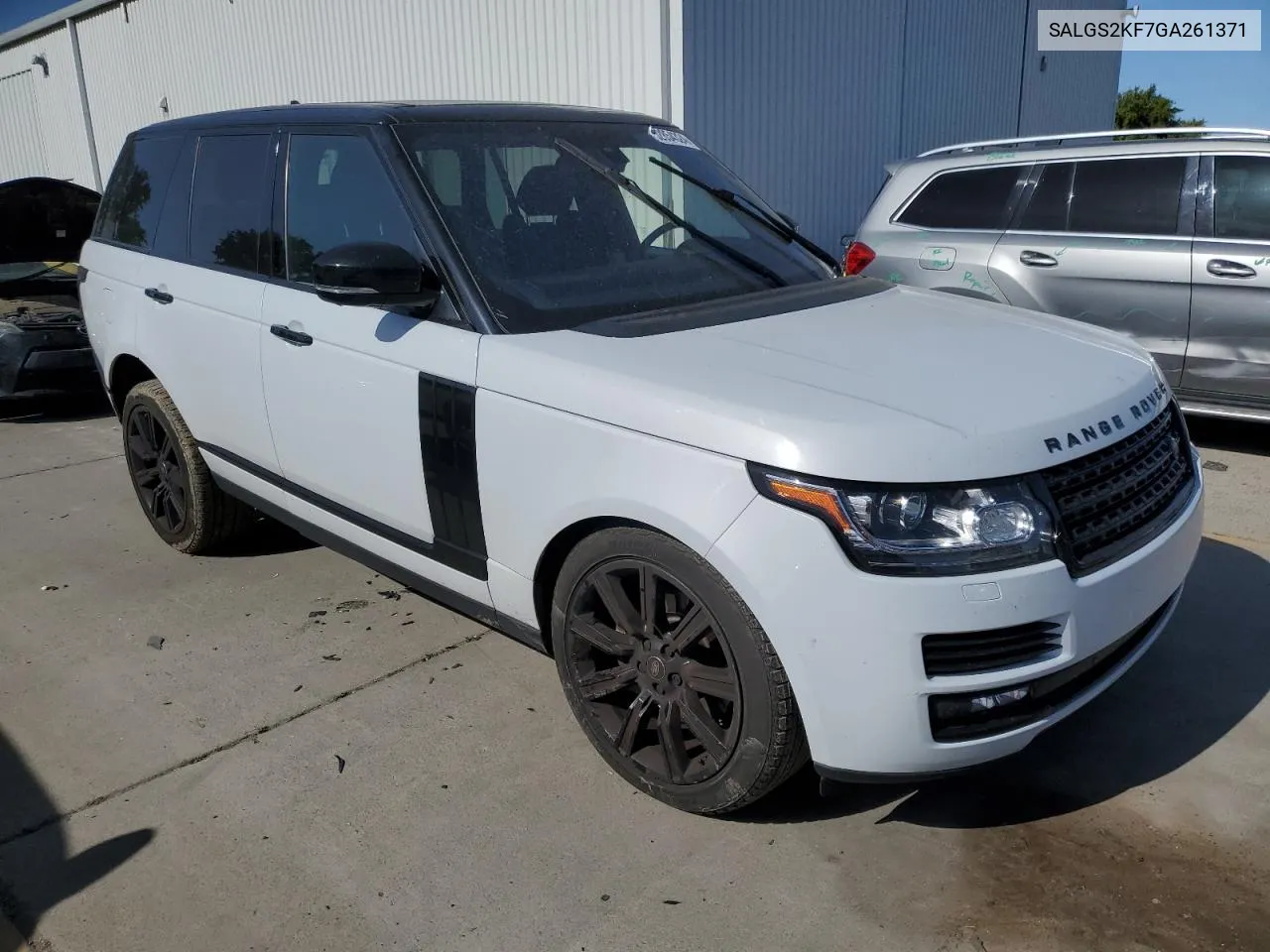 SALGS2KF7GA261371 2016 Land Rover Range Rover Hse