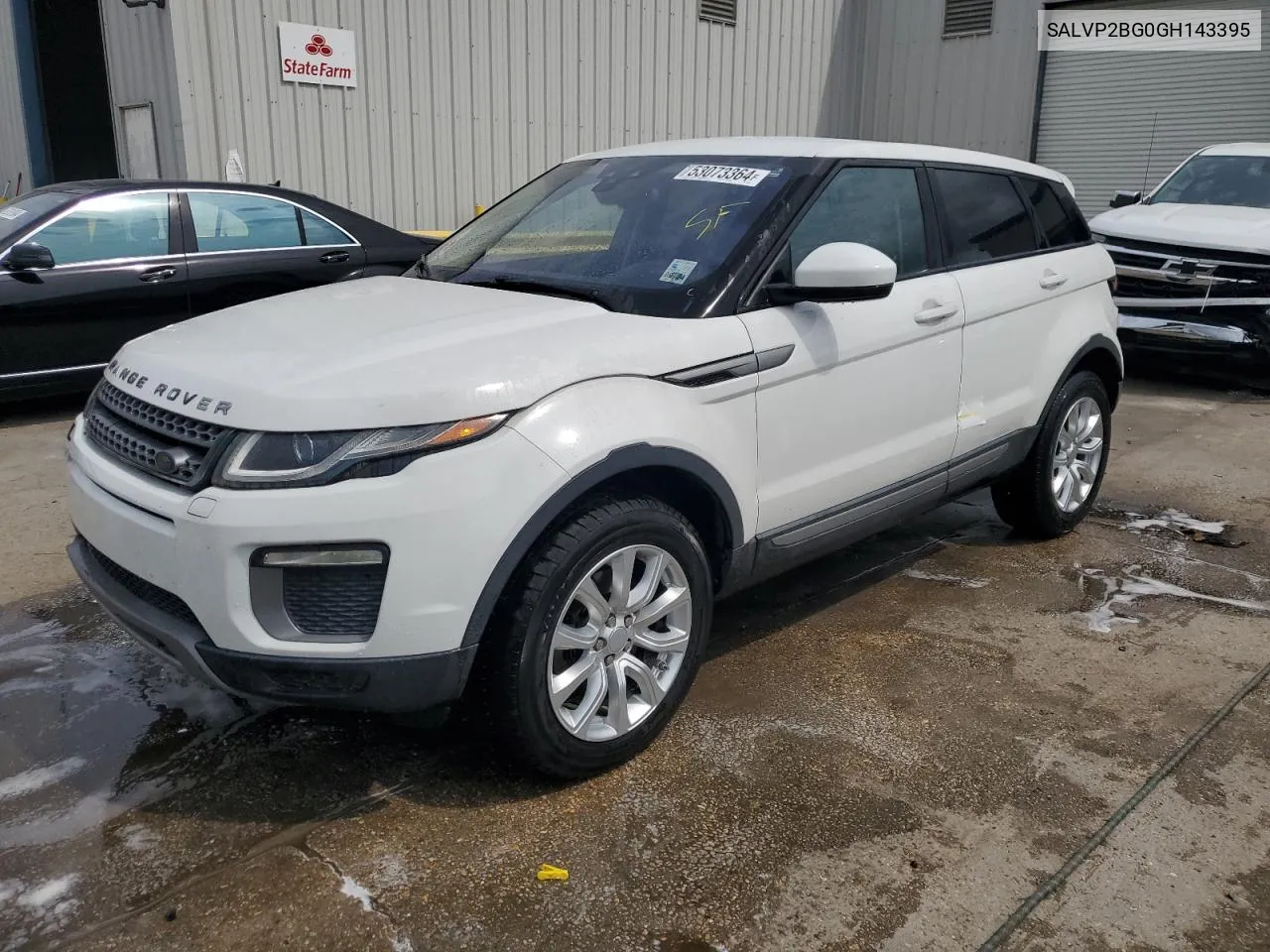 2016 Land Rover Range Rover Evoque Se VIN: SALVP2BG0GH143395 Lot: 53073364