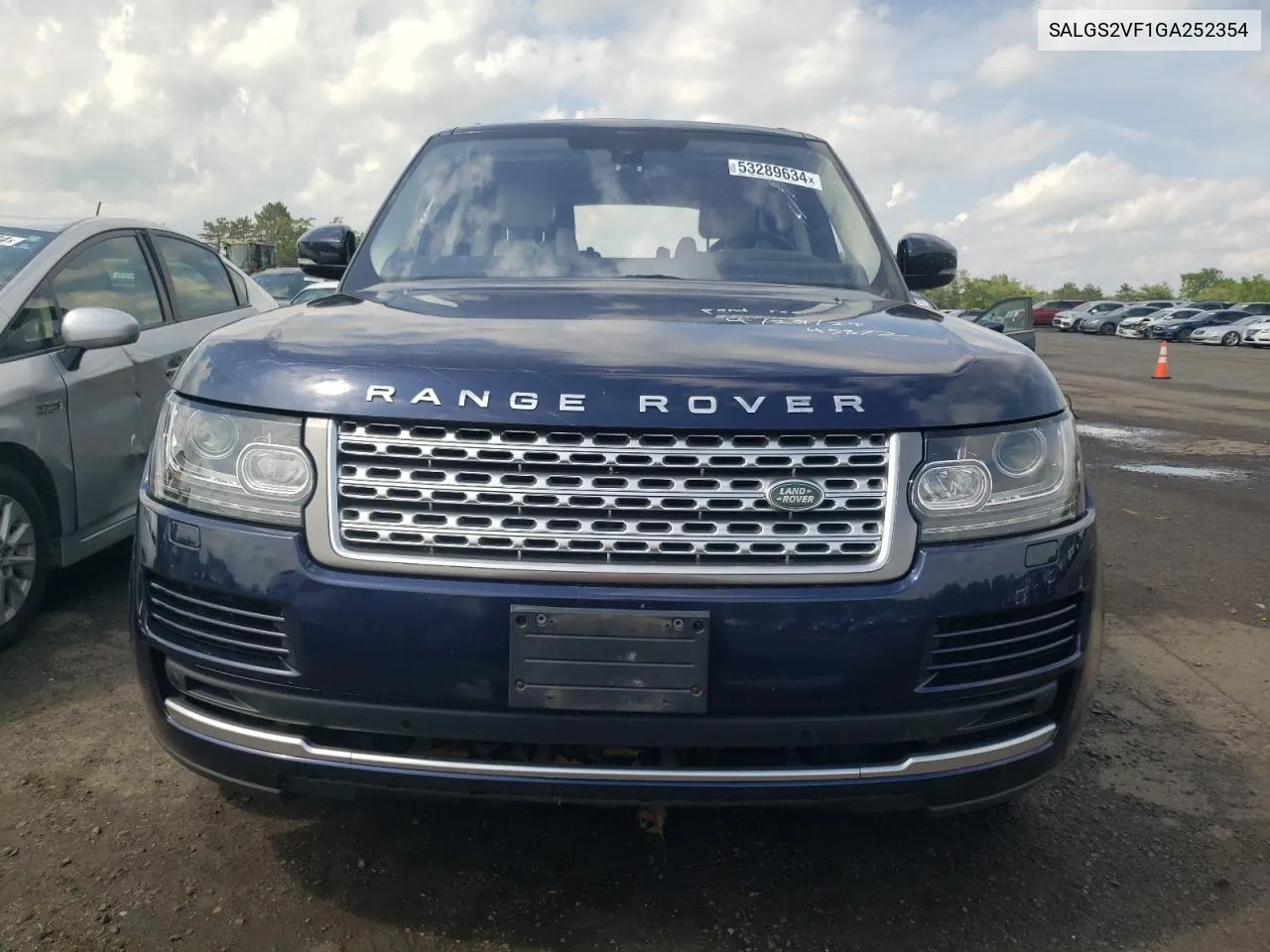 SALGS2VF1GA252354 2016 Land Rover Range Rover Hse