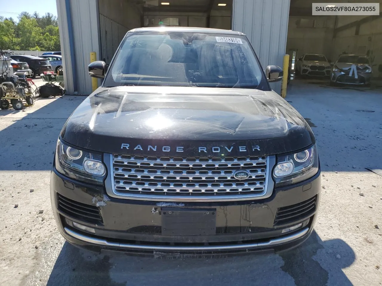 2016 Land Rover Range Rover Hse VIN: SALGS2VF8GA273055 Lot: 53483184