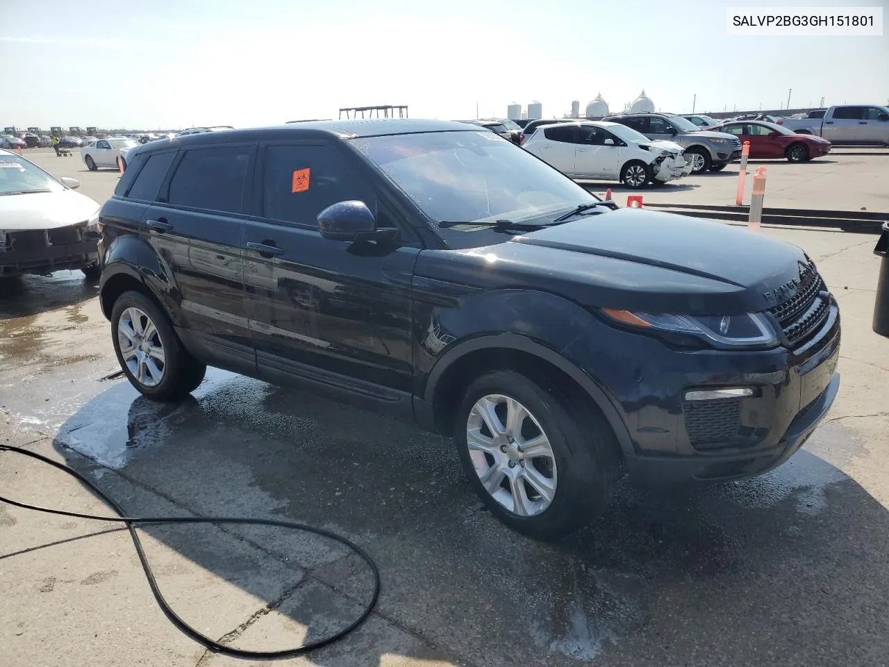 2016 Land Rover Range Rover Evoque Se VIN: SALVP2BG3GH151801 Lot: 53662474