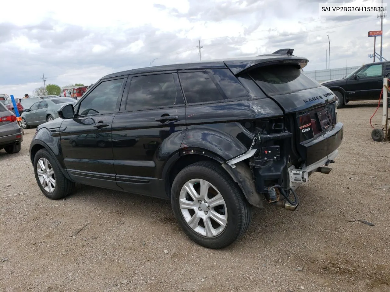 SALVP2BG3GH155833 2016 Land Rover Range Rover Evoque Se