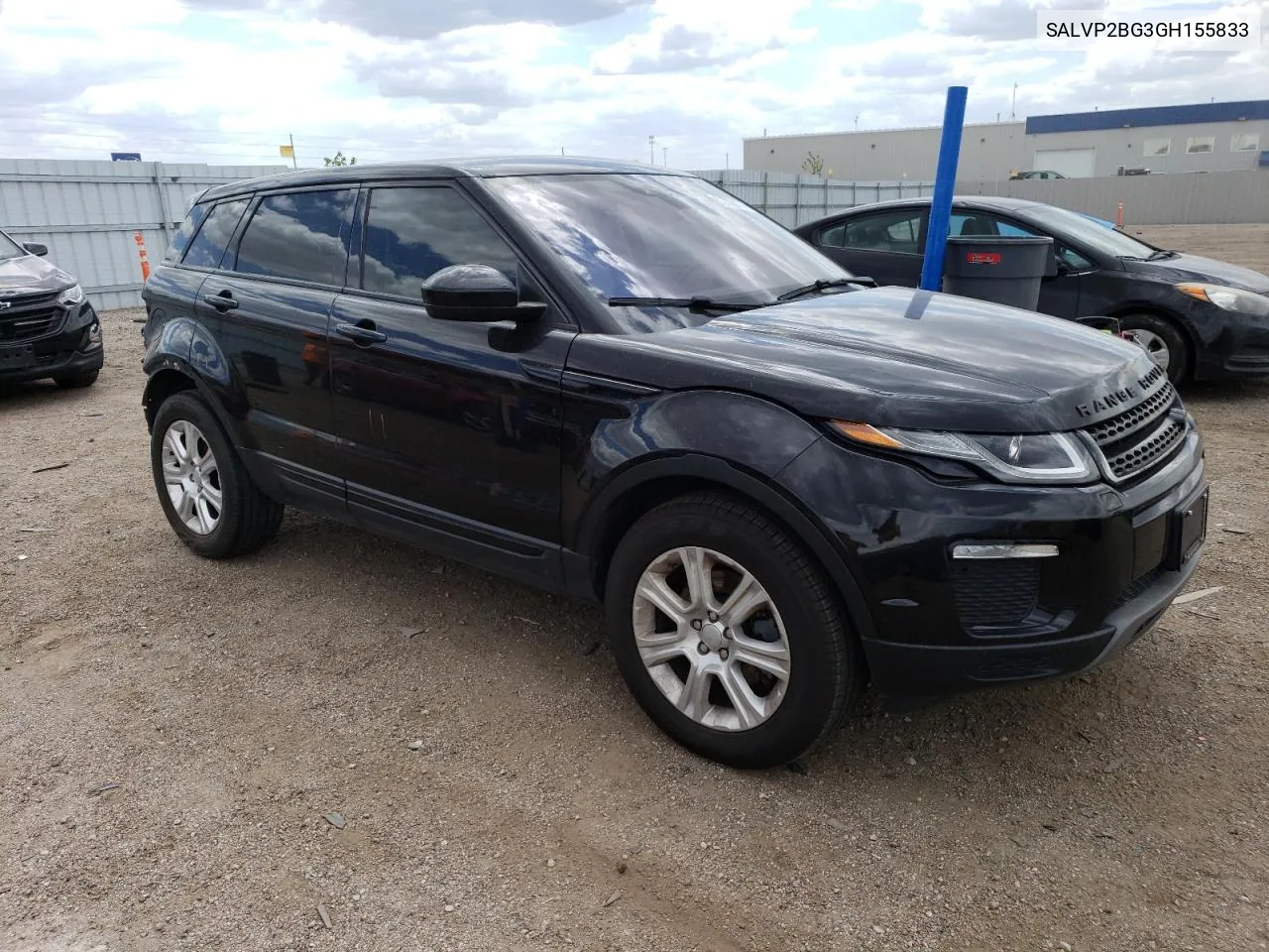 2016 Land Rover Range Rover Evoque Se VIN: SALVP2BG3GH155833 Lot: 53738174