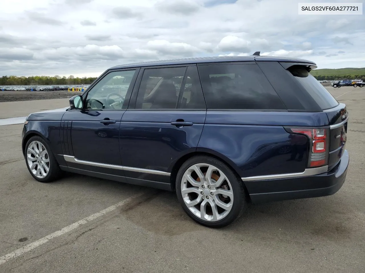 2016 Land Rover Range Rover Hse VIN: SALGS2VF6GA277721 Lot: 53851954