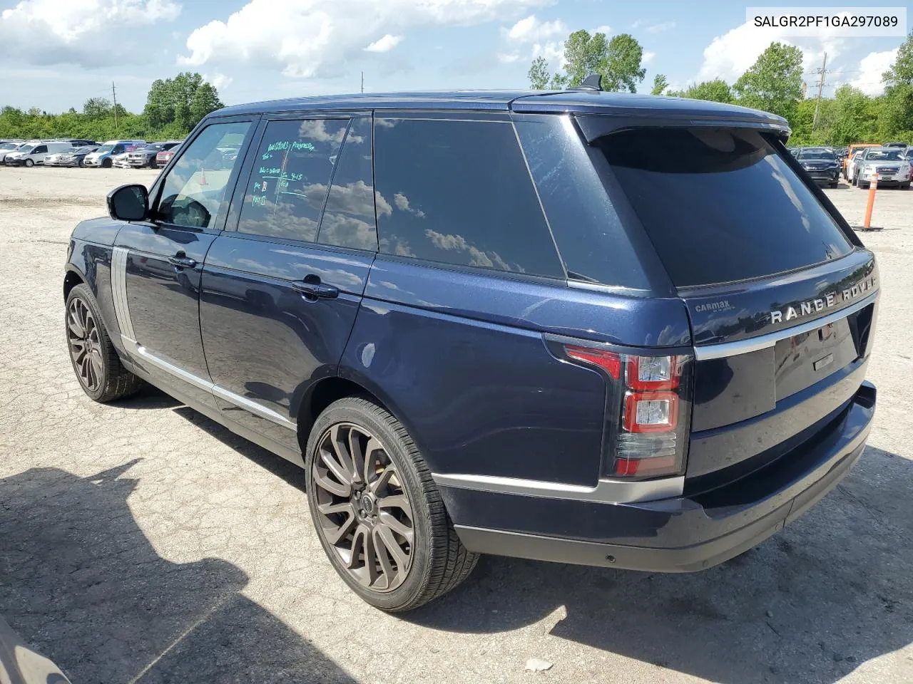 SALGR2PF1GA297089 2016 Land Rover Range Rover