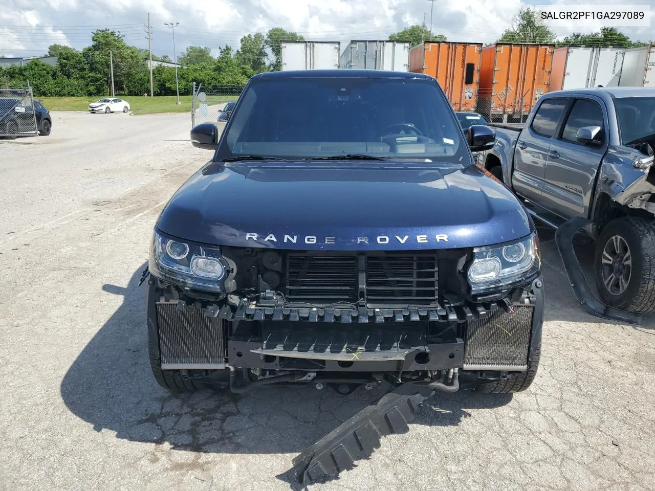 2016 Land Rover Range Rover VIN: SALGR2PF1GA297089 Lot: 53942364