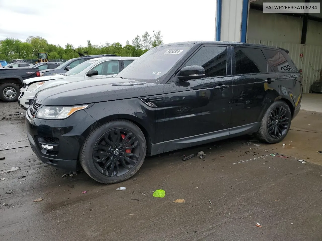 SALWR2EF3GA105234 2016 Land Rover Range Rover Sport Sc