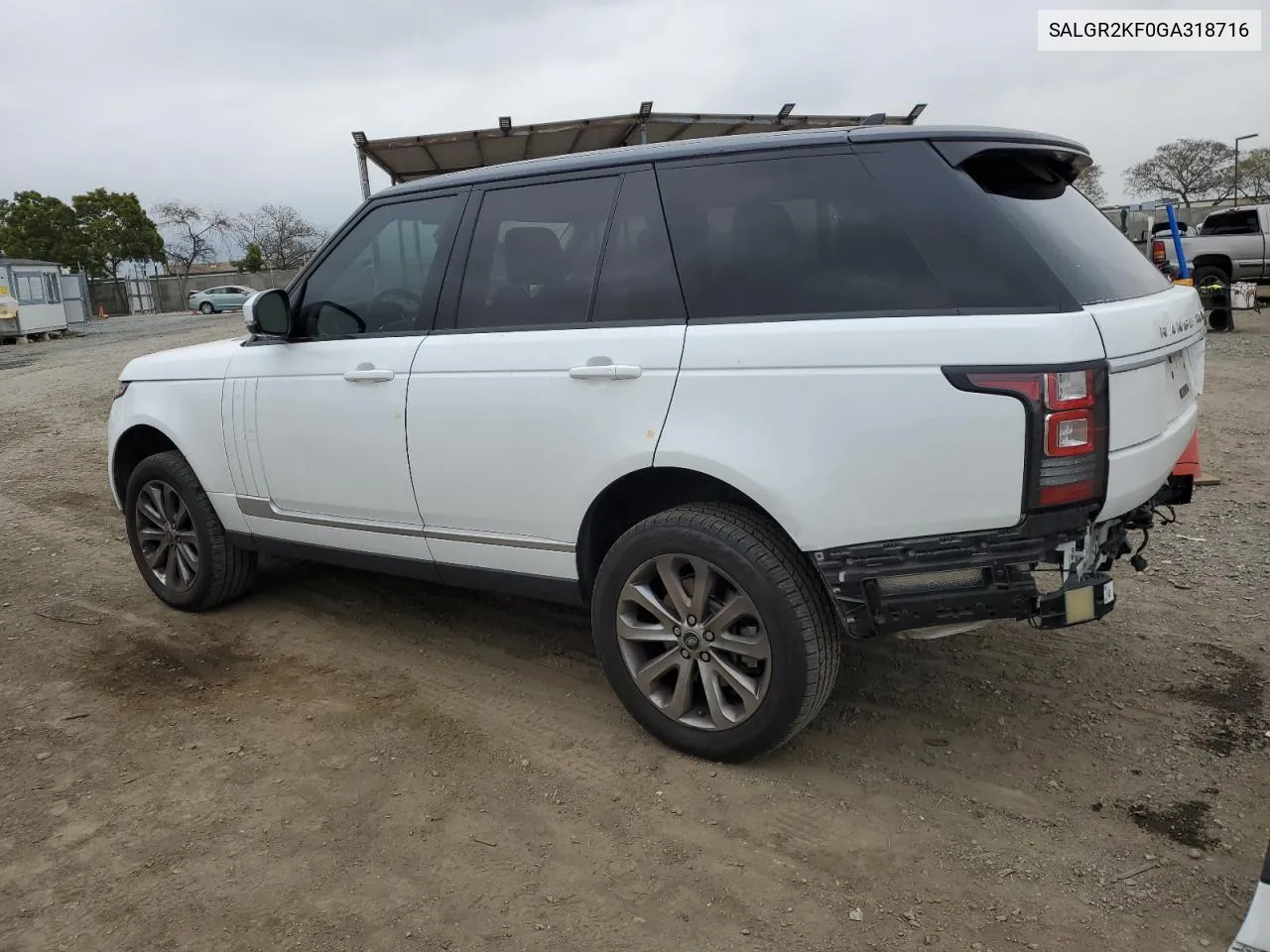 2016 Land Rover Range Rover VIN: SALGR2KF0GA318716 Lot: 55032114