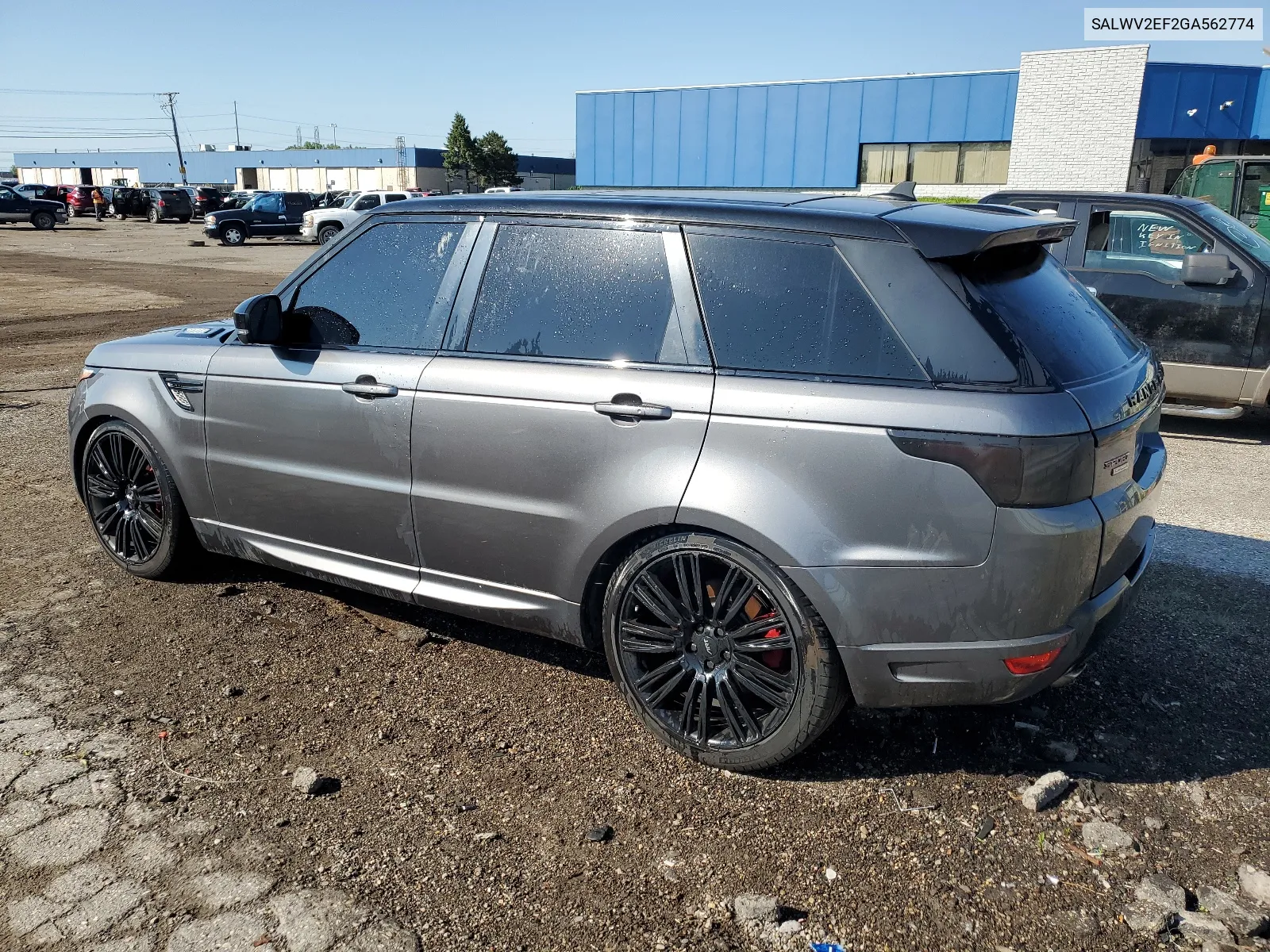 2016 Land Rover Range Rover Sport Autobiography VIN: SALWV2EF2GA562774 Lot: 55196124