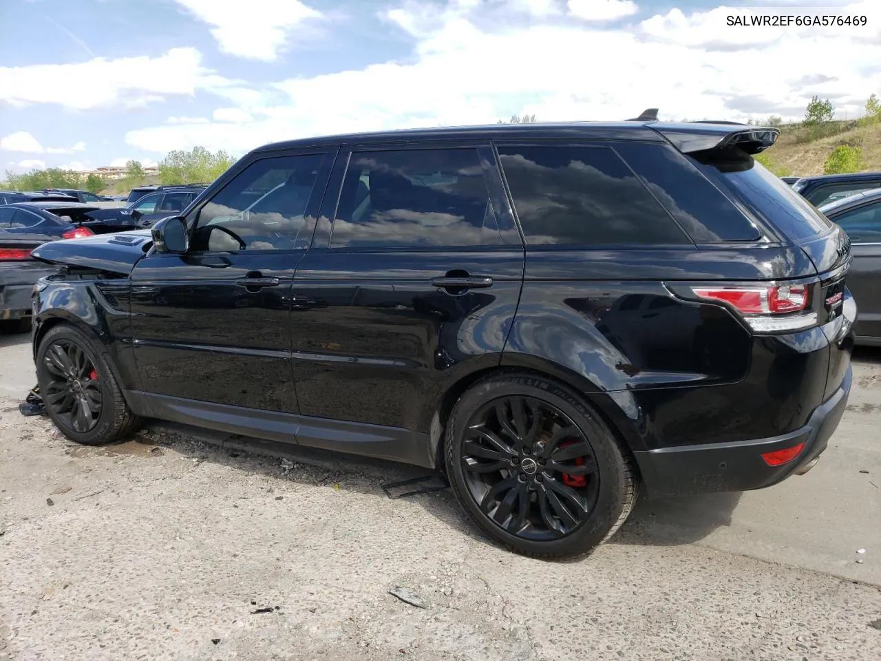 2016 Land Rover Range Rover Sport Sc VIN: SALWR2EF6GA576469 Lot: 55221394