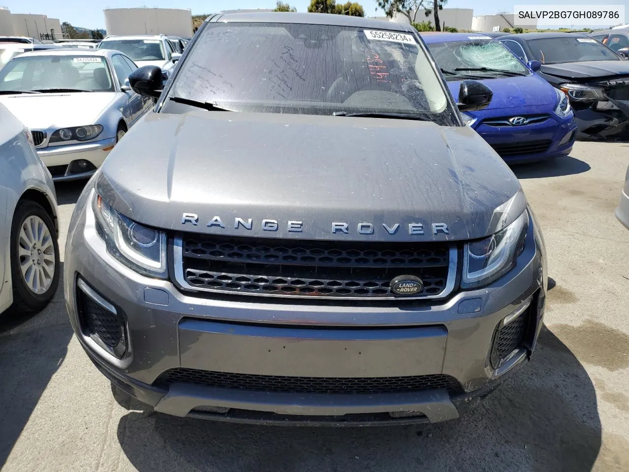 2016 Land Rover Range Rover Evoque Se VIN: SALVP2BG7GH089786 Lot: 55258234