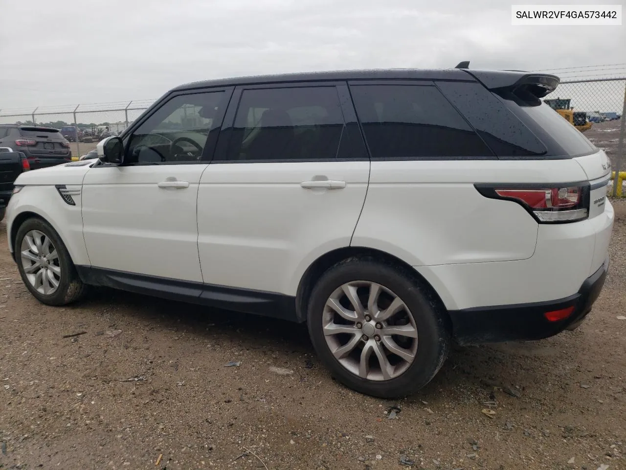 2016 Land Rover Range Rover Sport Hse VIN: SALWR2VF4GA573442 Lot: 55468074