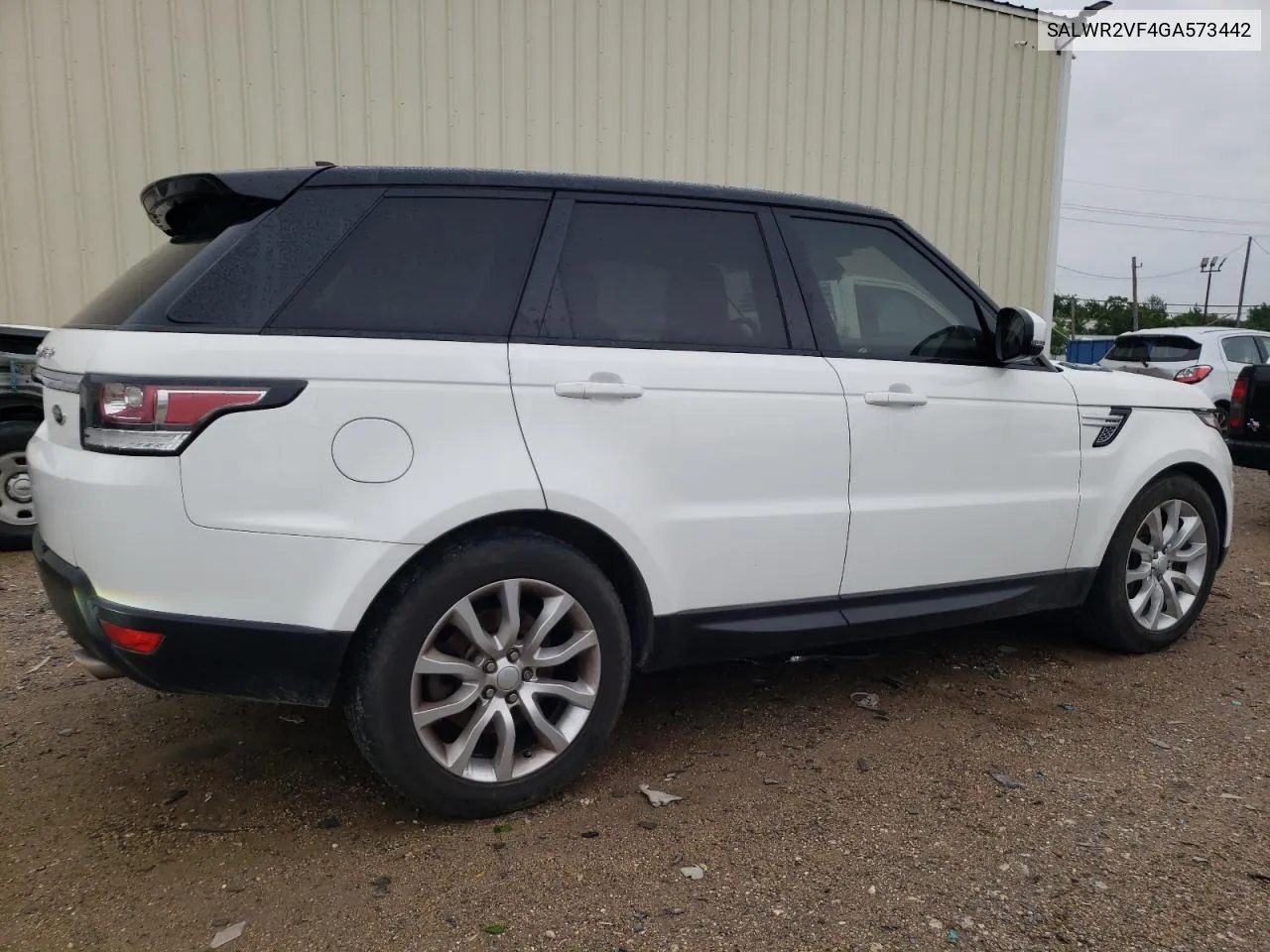 SALWR2VF4GA573442 2016 Land Rover Range Rover Sport Hse