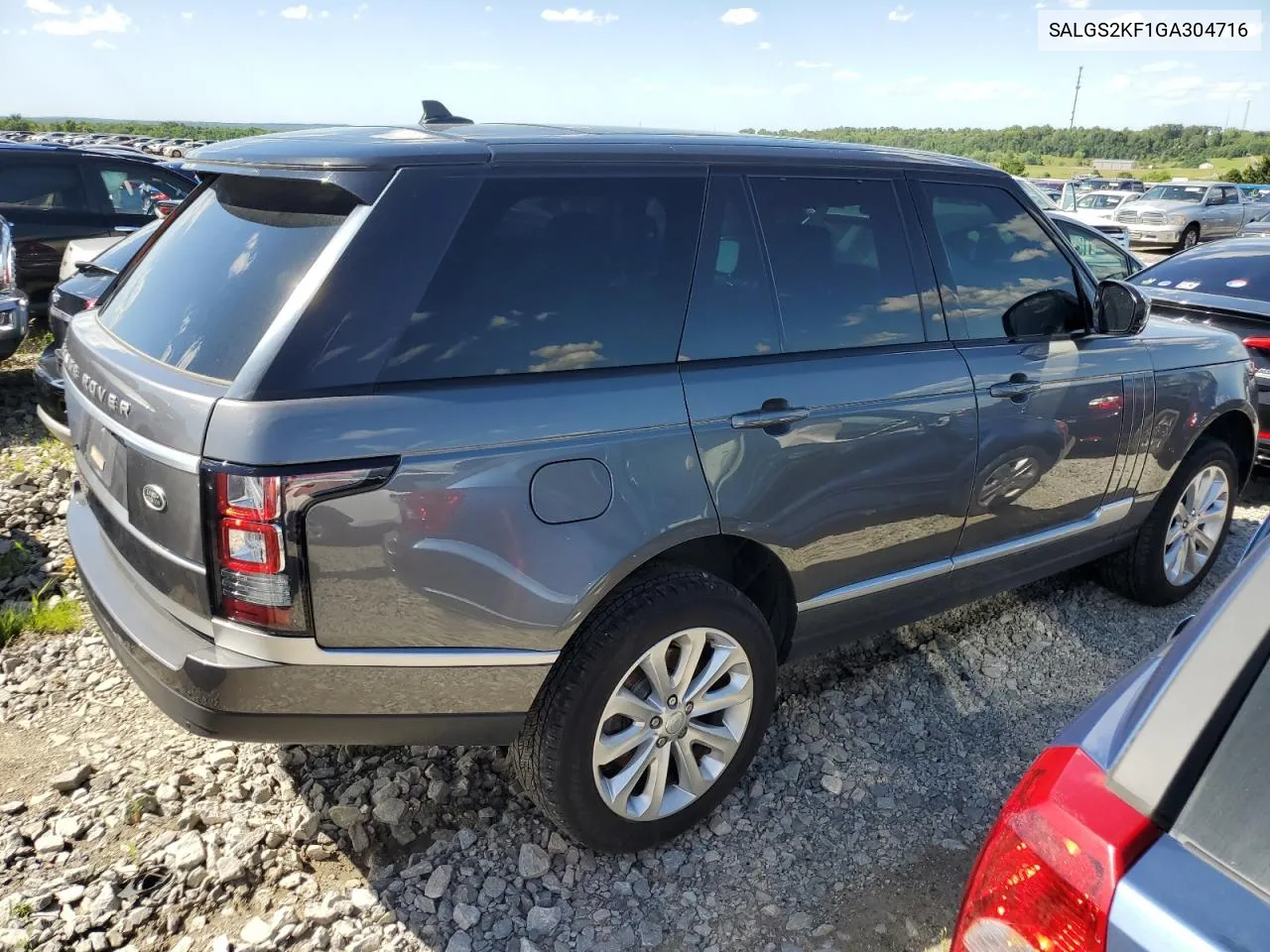 SALGS2KF1GA304716 2016 Land Rover Range Rover Hse