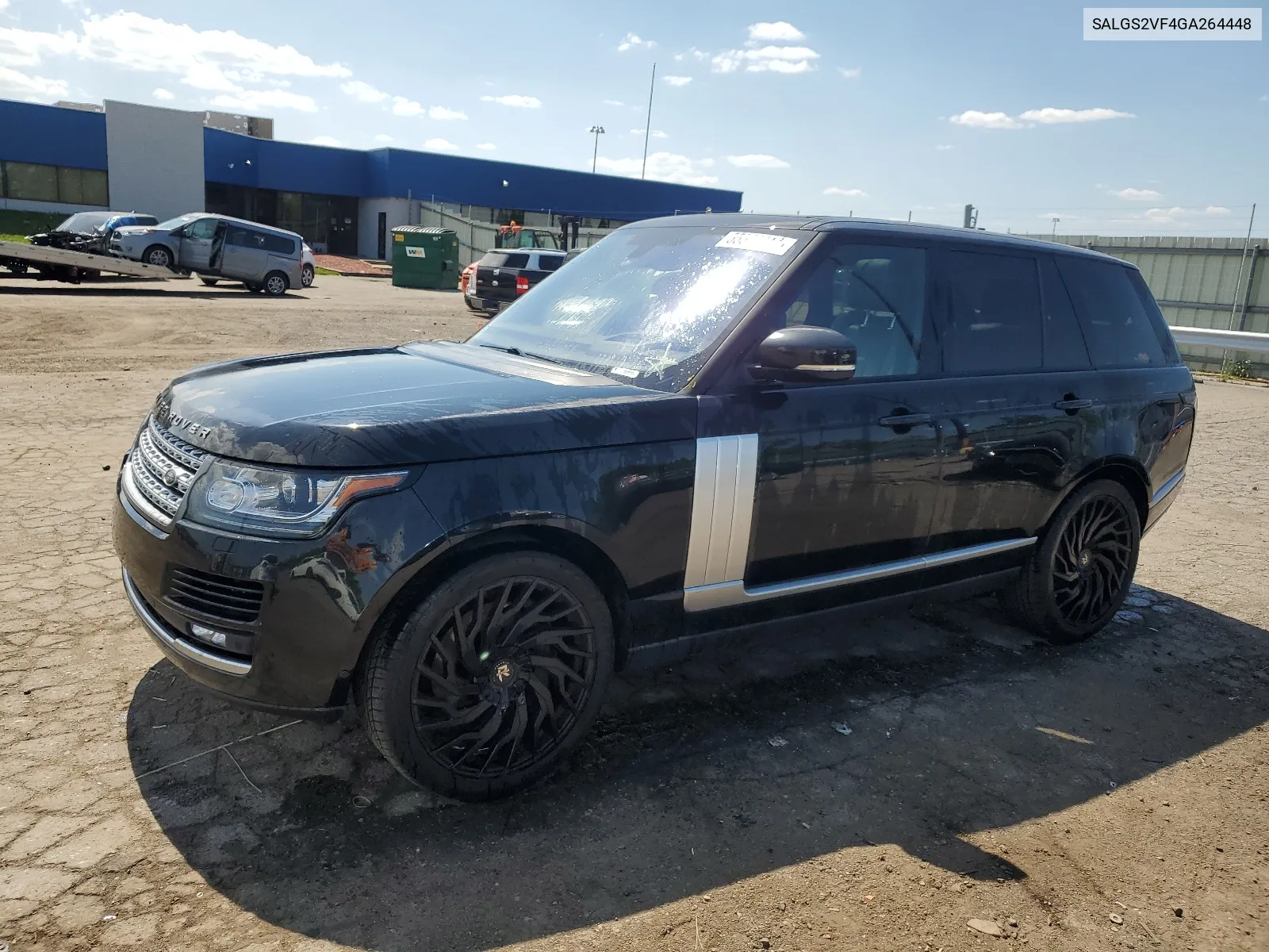 2016 Land Rover Range Rover Hse VIN: SALGS2VF4GA264448 Lot: 55573414