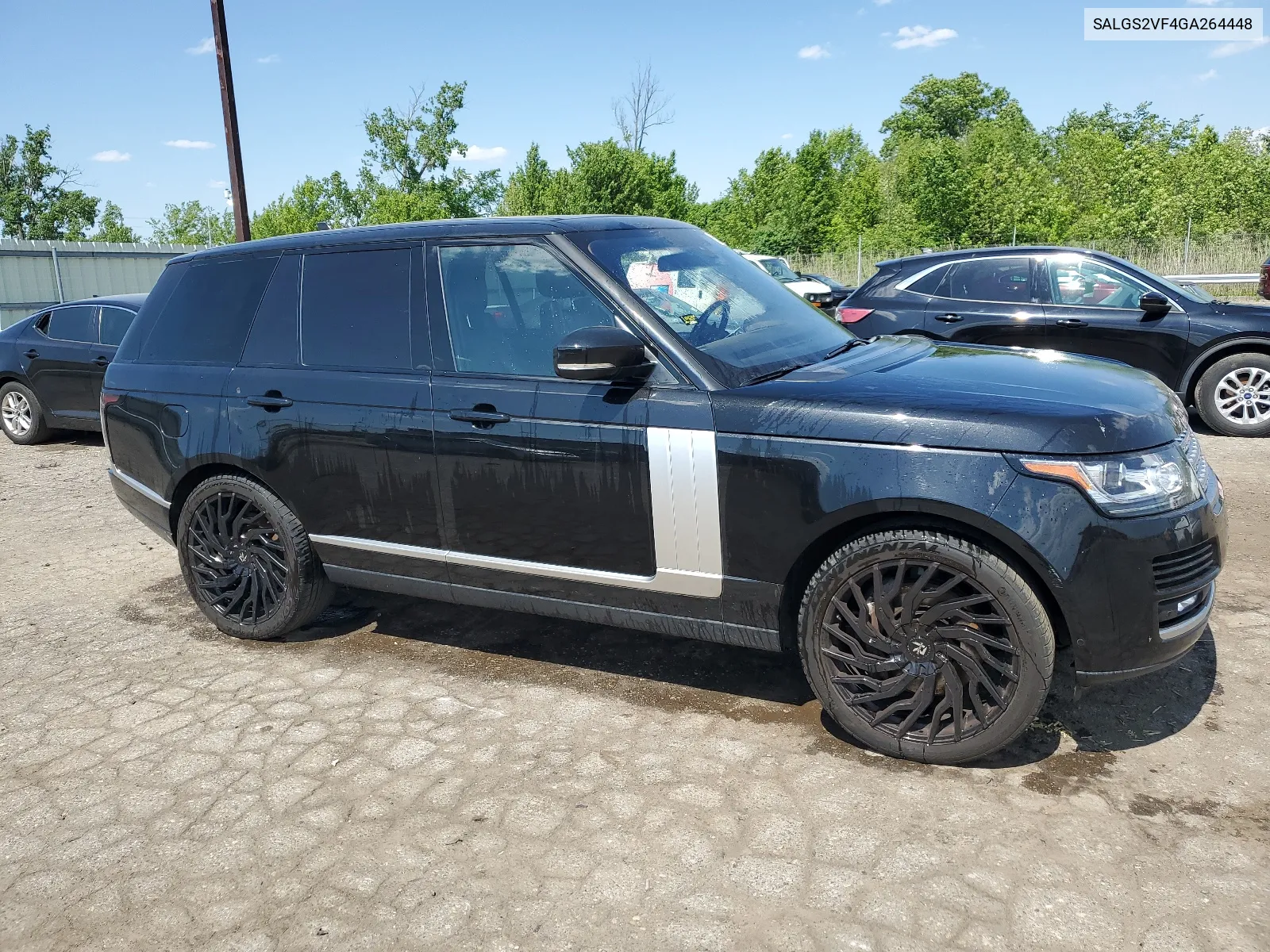 2016 Land Rover Range Rover Hse VIN: SALGS2VF4GA264448 Lot: 55573414