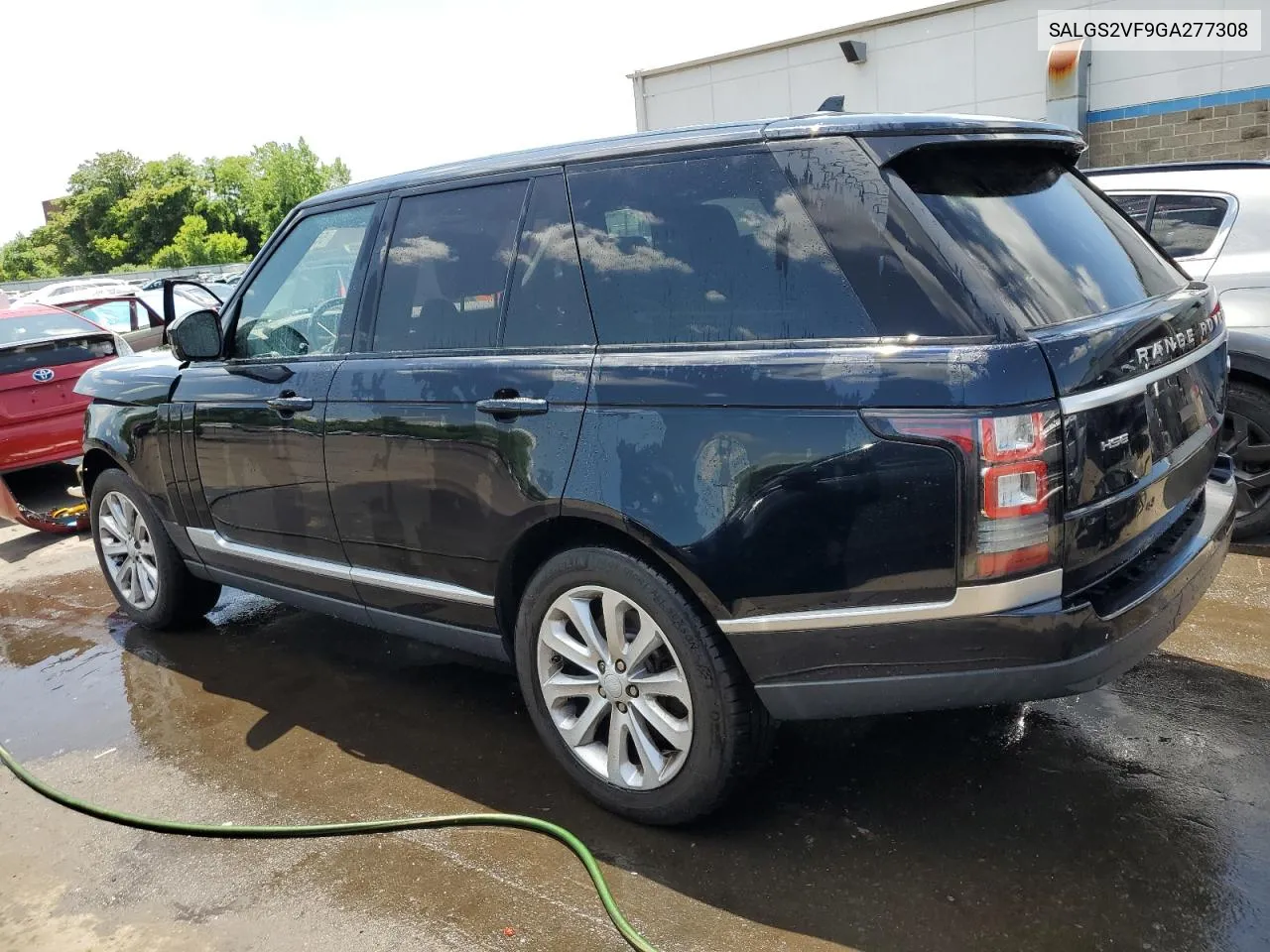 2016 Land Rover Range Rover Hse VIN: SALGS2VF9GA277308 Lot: 55670724