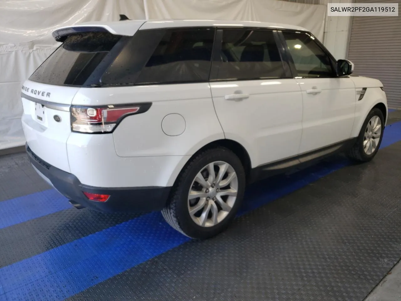 SALWR2PF2GA119512 2016 Land Rover Range Rover Sport Hse