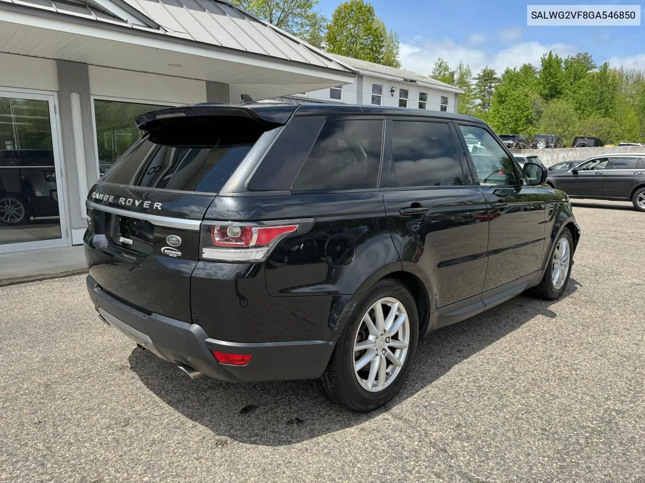 2016 Land Rover Range Rover Sport Se VIN: SALWG2VF8GA546850 Lot: 55880484