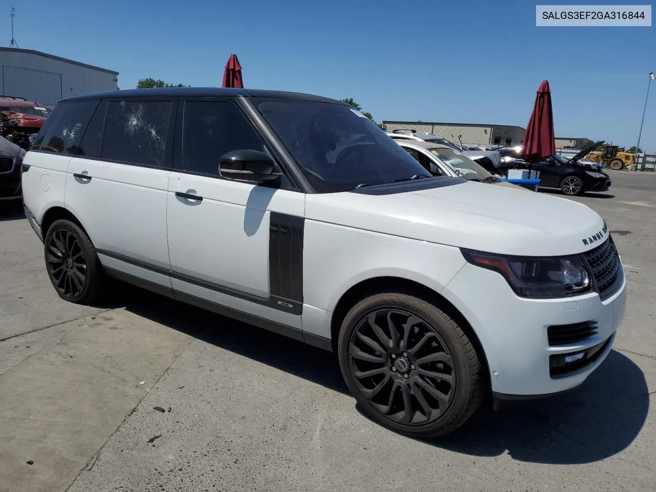 SALGS3EF2GA316844 2016 Land Rover Range Rover Supercharged