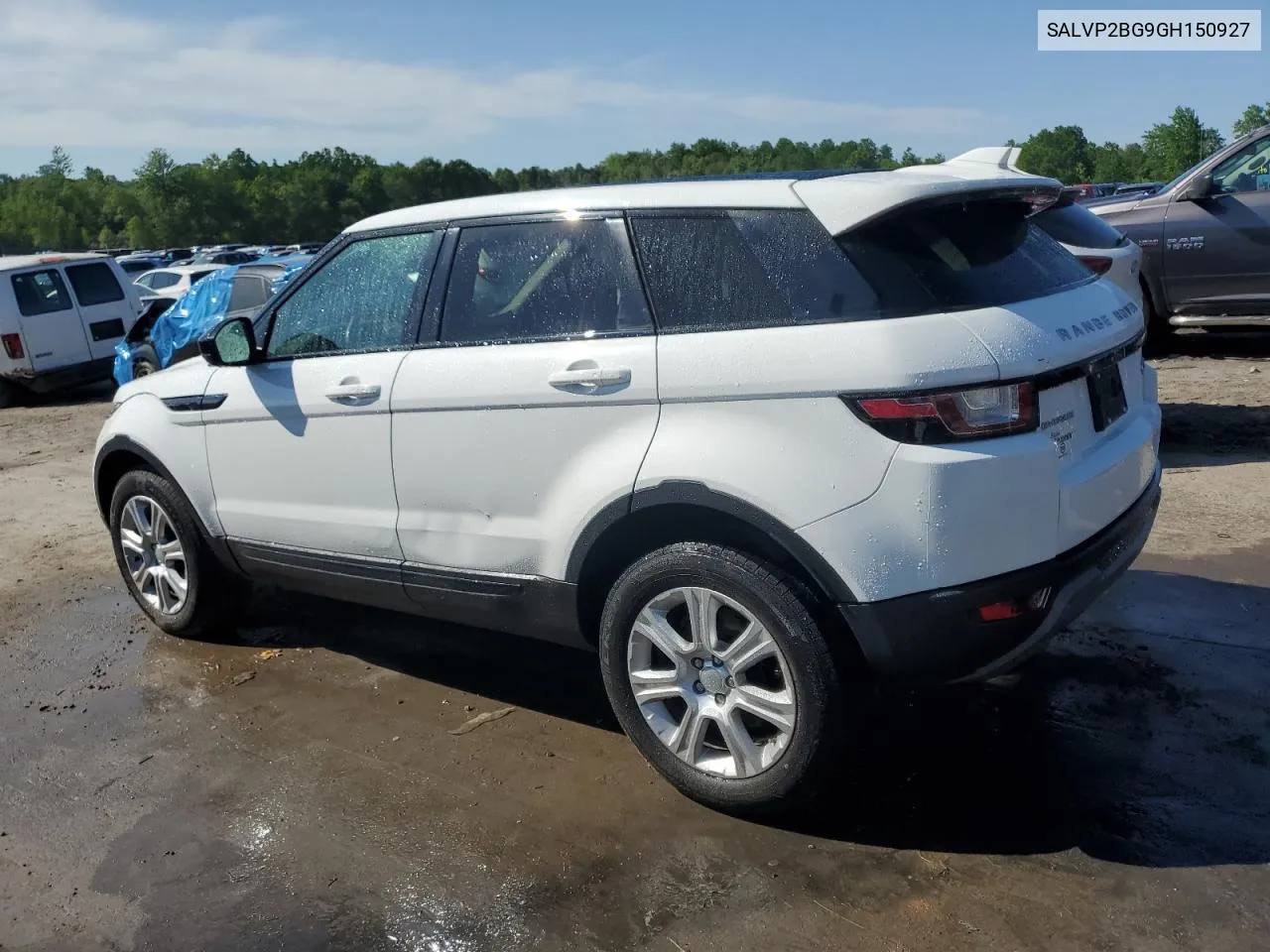 2016 Land Rover Range Rover Evoque Se VIN: SALVP2BG9GH150927 Lot: 56082604