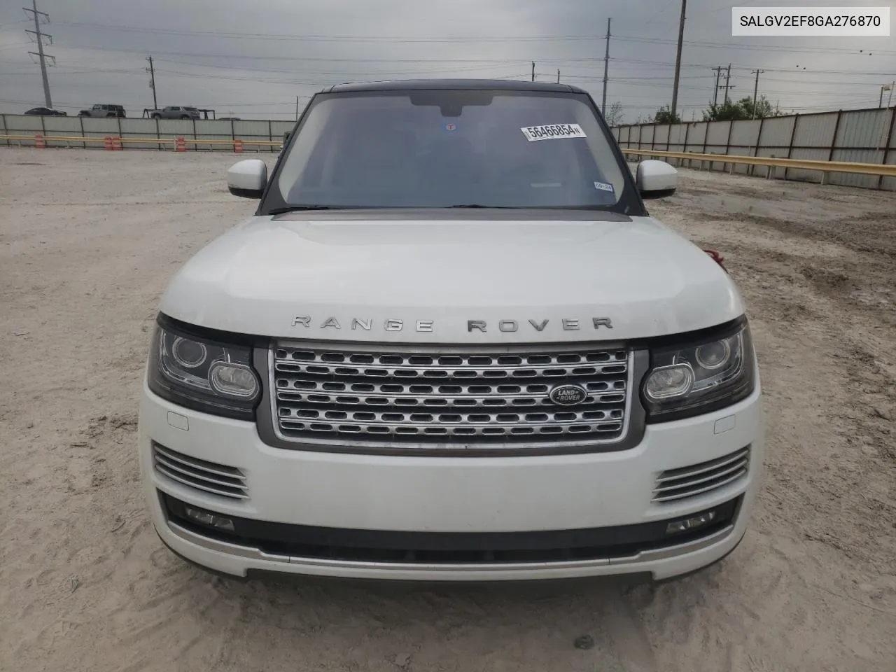 2016 Land Rover Range Rover Autobiography VIN: SALGV2EF8GA276870 Lot: 56466854