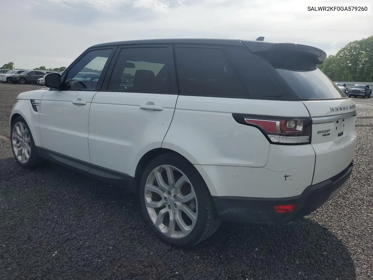 2016 Land Rover Range Rover Sport Hse VIN: SALWR2KF0GA579260 Lot: 56498554