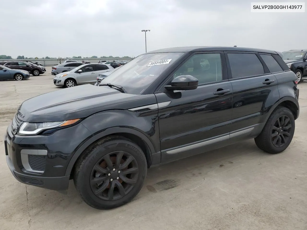 2016 Land Rover Range Rover Evoque Se VIN: SALVP2BG0GH143977 Lot: 56554004