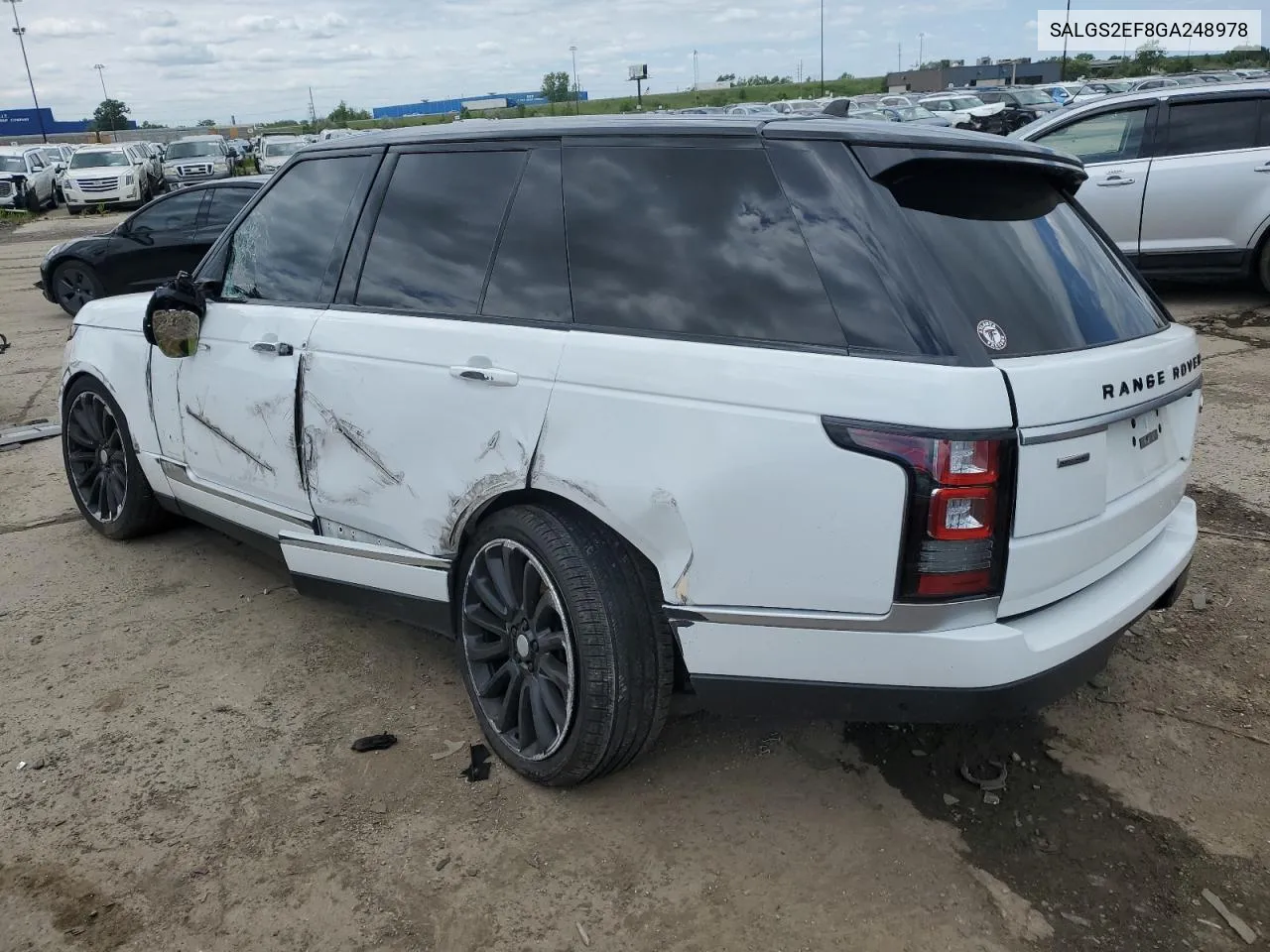 SALGS2EF8GA248978 2016 Land Rover Range Rover Supercharged