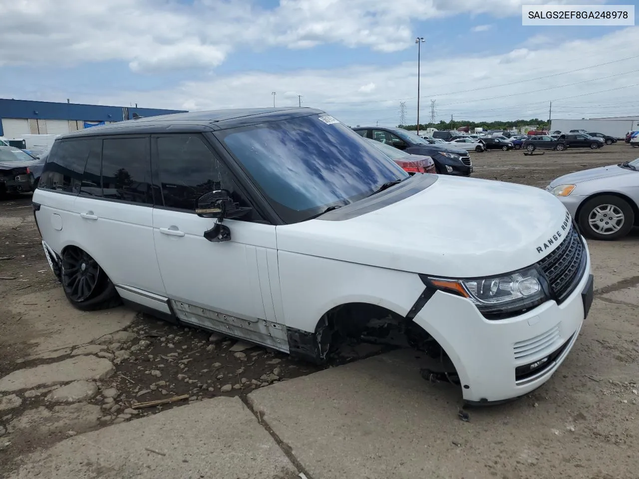 SALGS2EF8GA248978 2016 Land Rover Range Rover Supercharged