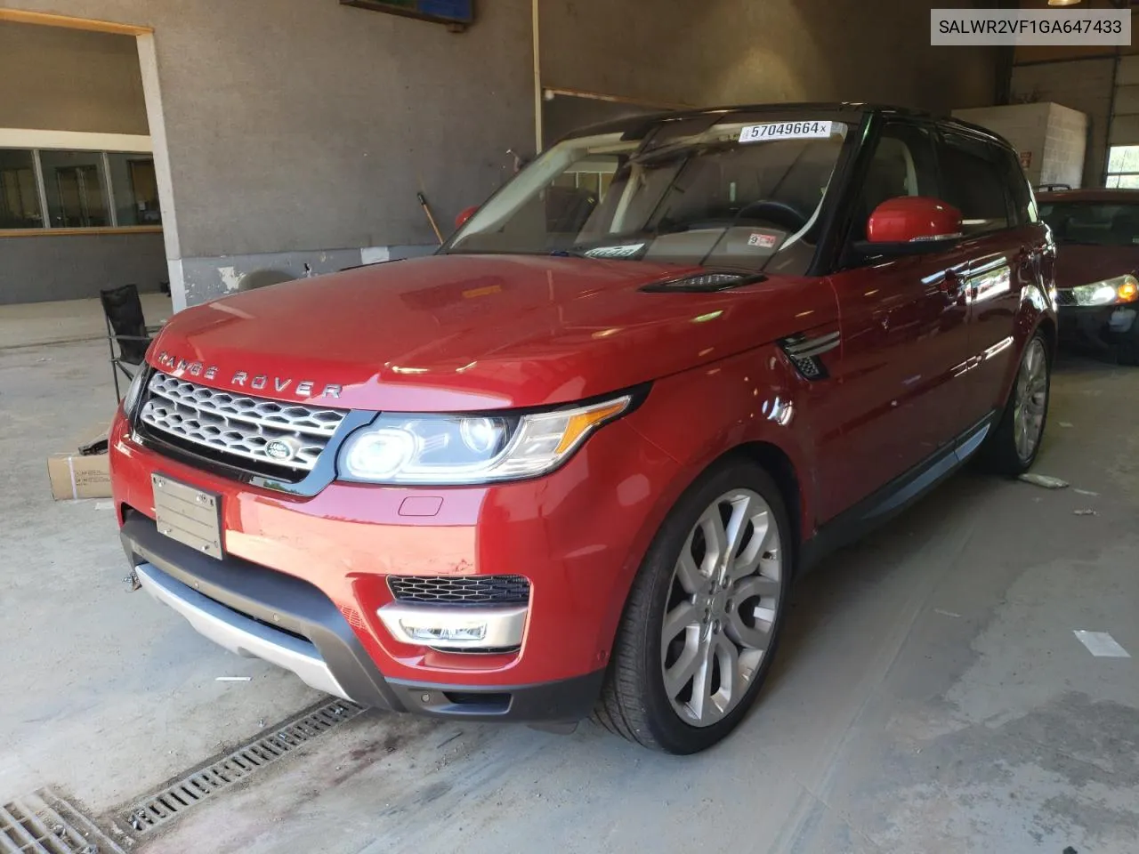 SALWR2VF1GA647433 2016 Land Rover Range Rover Sport Hse