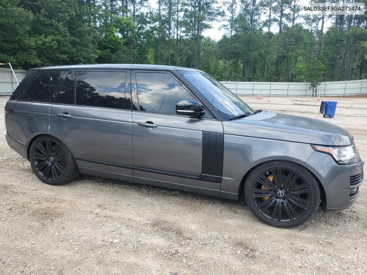 SALGS3EF9GA273474 2016 Land Rover Range Rover Supercharged