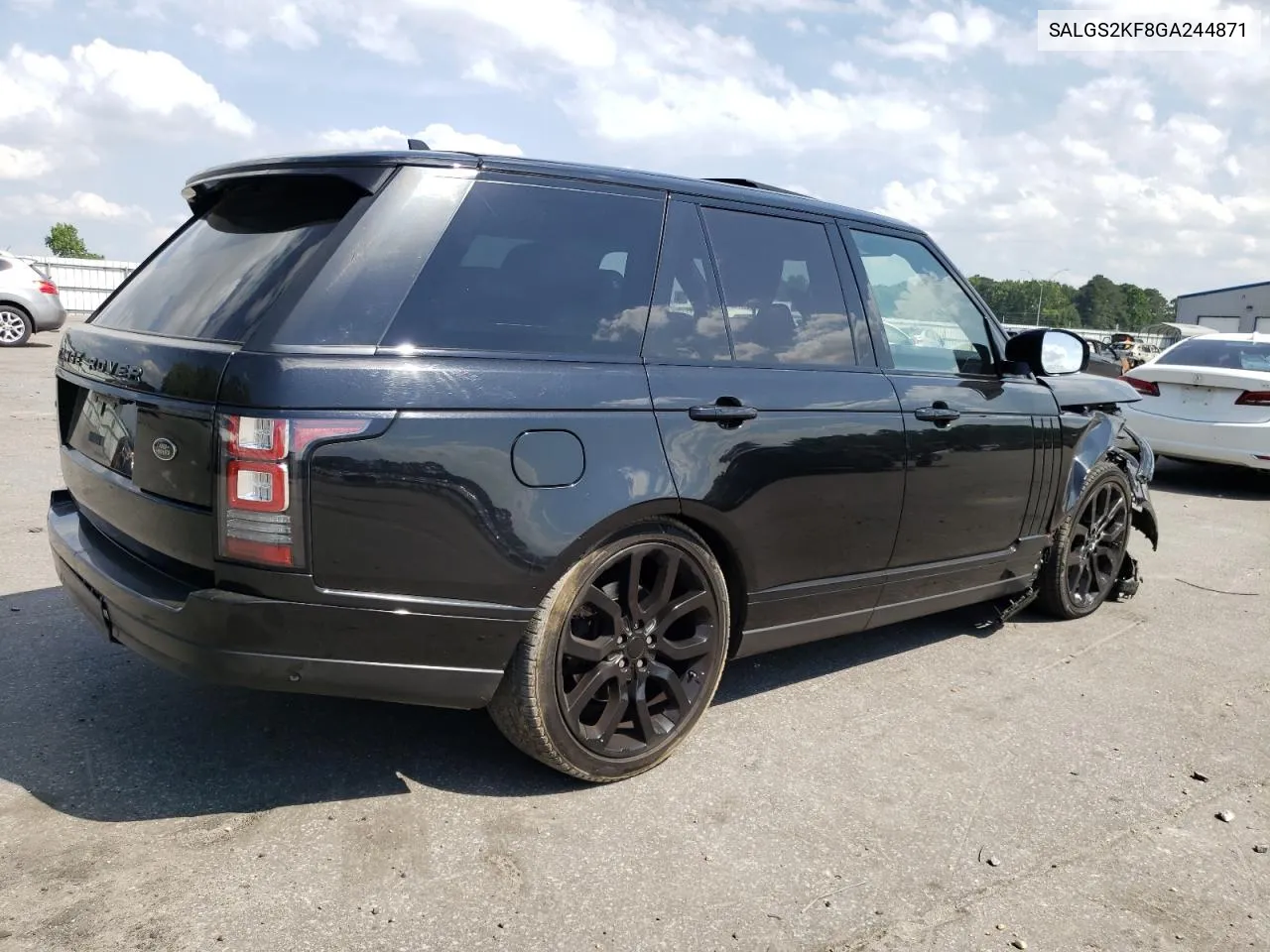 SALGS2KF8GA244871 2016 Land Rover Range Rover Hse