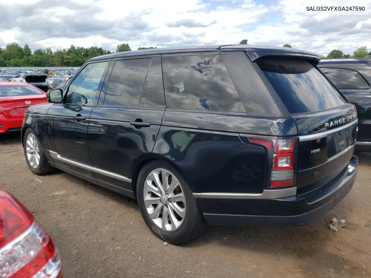 SALGS2VFXGA247590 2016 Land Rover Range Rover Hse