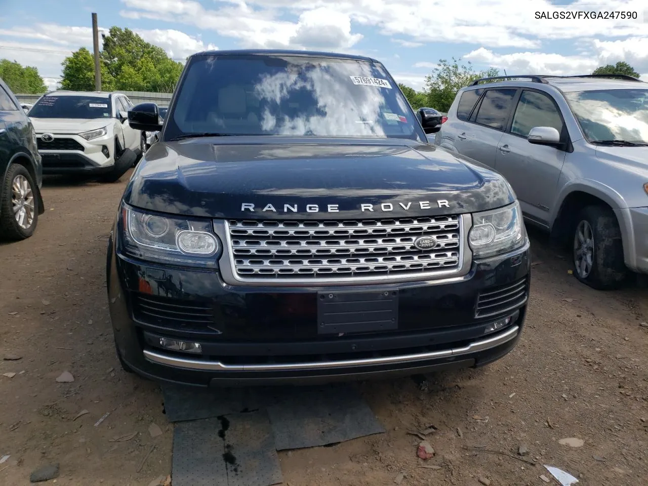 SALGS2VFXGA247590 2016 Land Rover Range Rover Hse